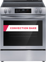 Frigidaire Stainless Steel 30" Freestanding Electric Range (5.3 Cu. Ft.)- FCFE308CAS