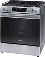 Frigidaire Stainless Steel 30'' Front Control Gas Range (5.1 Cu. Ft) - FCFG3062AS