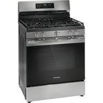 Frigidaire Stainless Steel 30" Freestanding Gas Range with Air Fry (5.1 Cu. Ft.) - FCRG3083AS