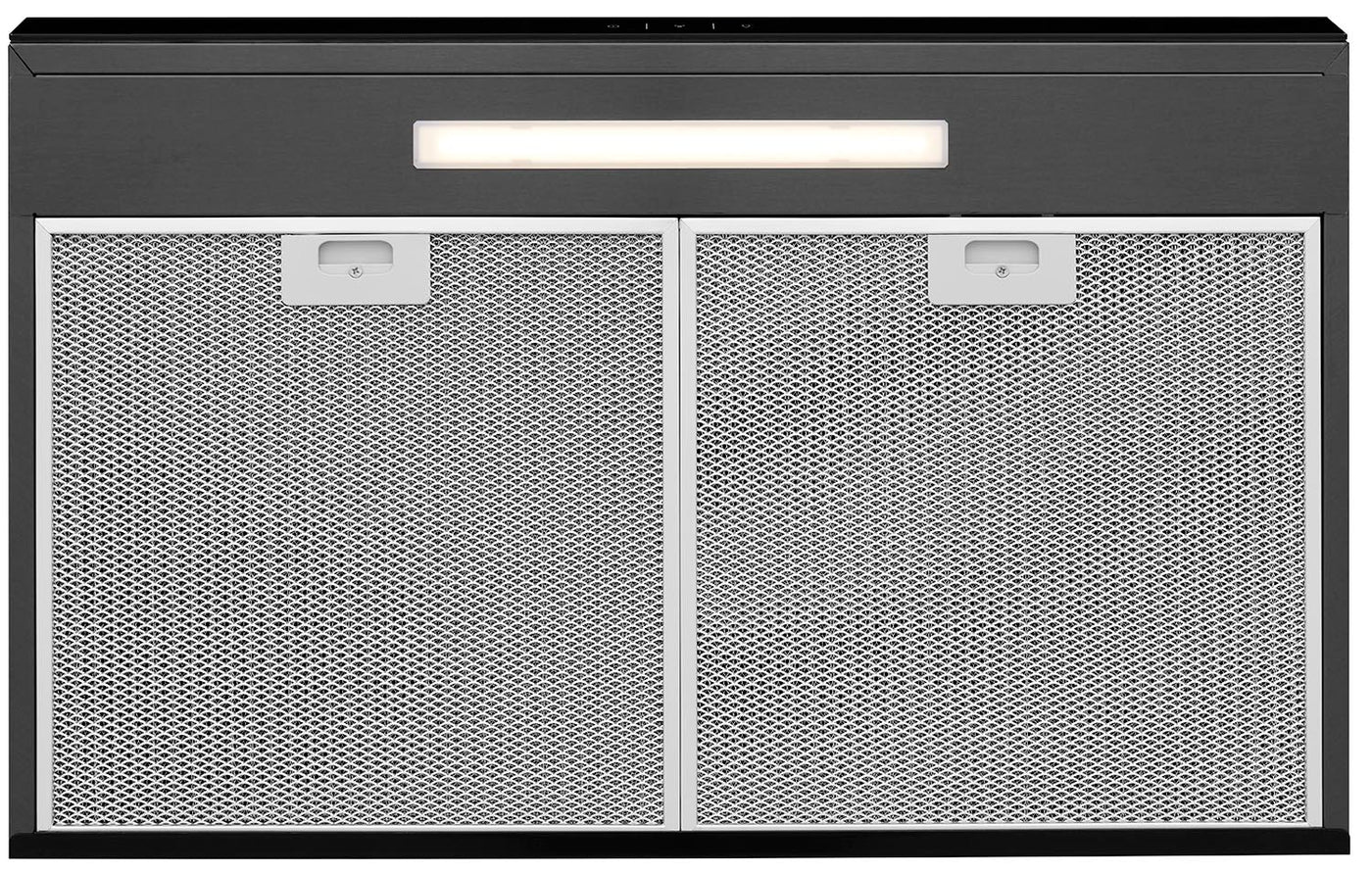 Frigidaire Black Stainless Undercabinet Ventilation Hood 30" 330 CFM - FCVW3062AD