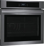 Frigidaire Black Stainless Steel 30" Single Wall Oven with Fan Convection (5.3 Cu. Ft) - FCWS3027AD