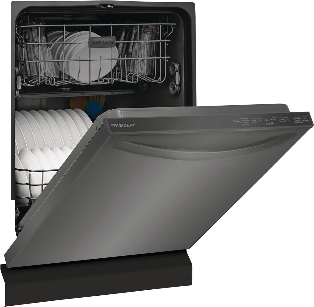 Frigidaire 24" Black Stainless Steel Built-In Dishwasher - FDPH4316AD