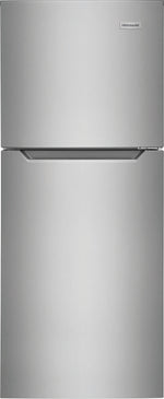 Frigidaire 23.75" 10.1 Cu. Ft. Stainless Steel Top-Freezer Refrigerator - FFET1022UV