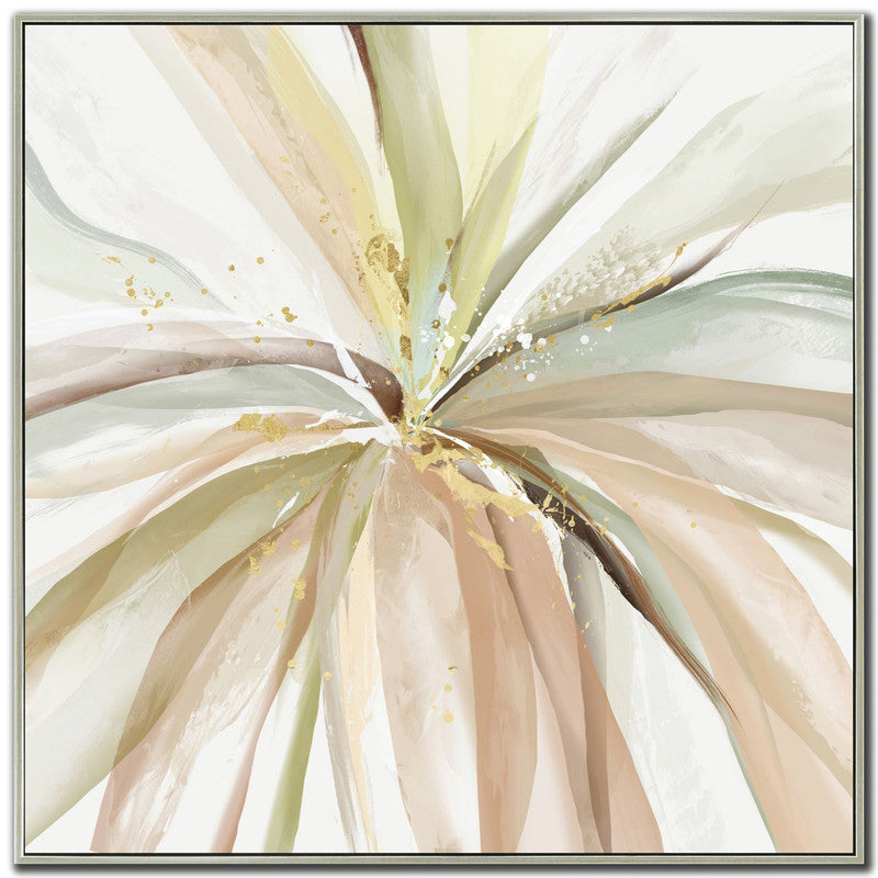 Understated II Wall Art - Beige/Green - 33 X 33