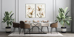 Petals in Bloom II Wall Art - Beige/White - 29 X 43