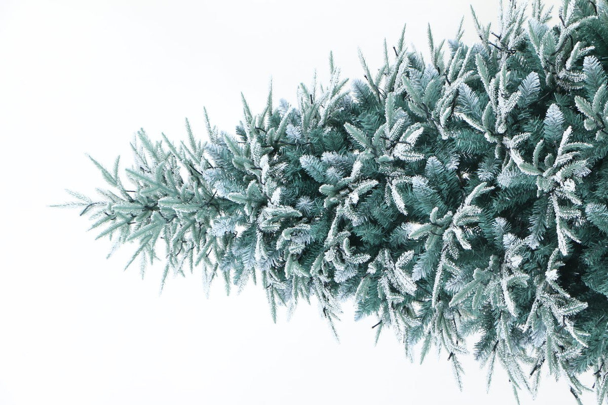 Utrecht 4 Ft Frosted Colorado ICY-Blue Pine Christmas Tree Pre-lit with LED Lights - Warm White