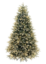 Utrecht 4 Ft Frosted Colorado ICY-Blue Pine Christmas Tree Pre-lit with LED Lights - Warm White