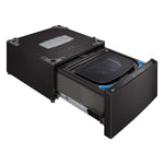 LG Black Steel 27'' LG SideKick™ Pedestal Washer (1 Cu. Ft) - WD300CB