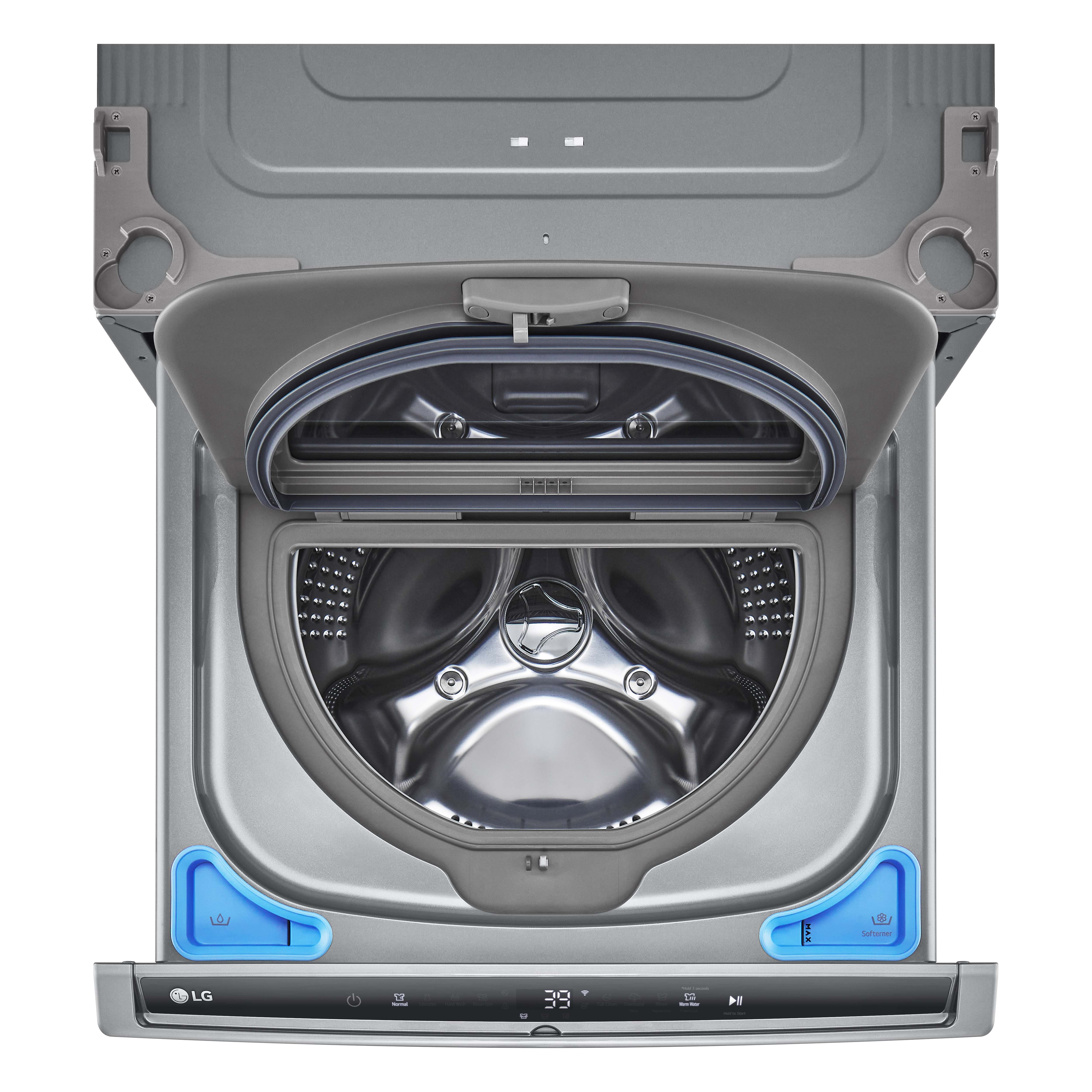 LG Graphite Steel 27'' LG SideKick™ Pedestal Washer (1 Cu. Ft) - WD300CV