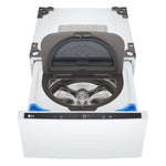 LG White 27'' LG SideKick™ Pedestal Washer (1 Cu. Ft) - WD300CW