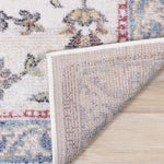 Fresco 5'3" x 7'7" Floral Border Area Rug