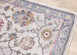 Fresco 5'3" x 7'7" Floral Border Area Rug
