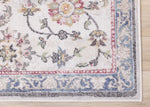 Fresco 5'3" x 7'7" Floral Border Area Rug