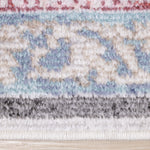 Fresco 5'3" x 7'7" Floral Border Area Rug