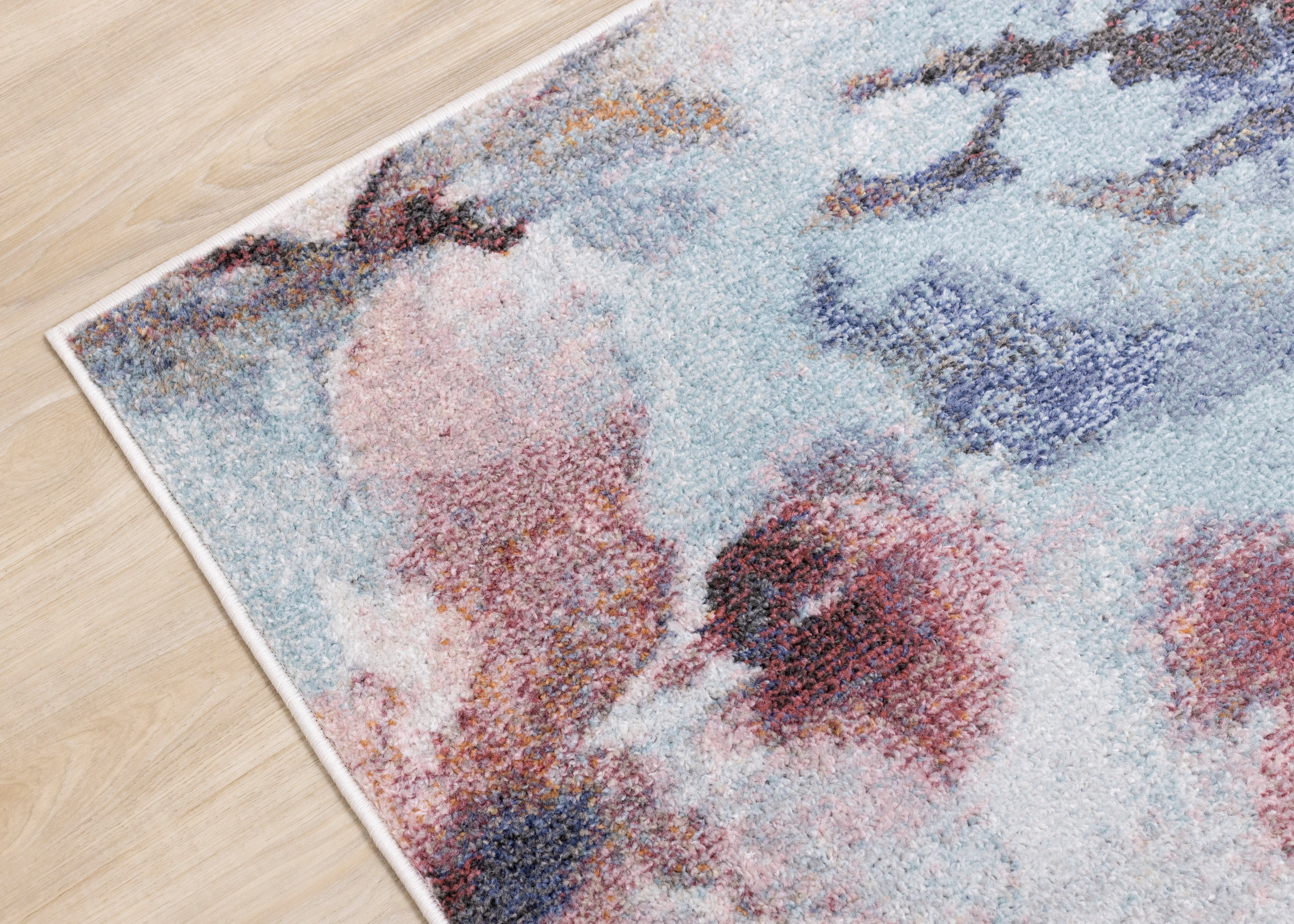Fresco 6'7" x 9'6" Cherry Blossom Area Rug