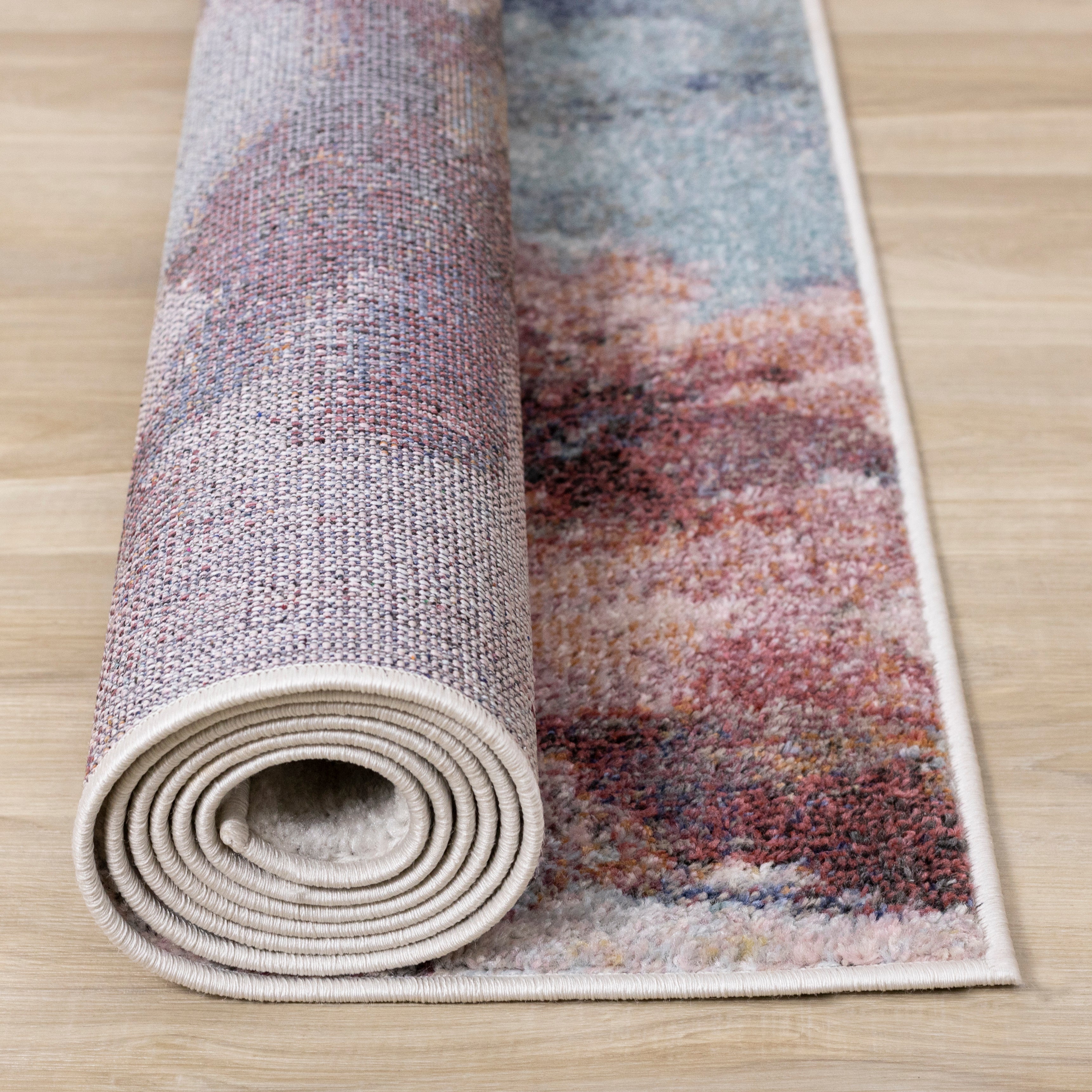 Fresco 6'7" x 9'6" Cherry Blossom Area Rug