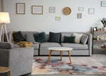 Fresco 6'7" x 9'6" Cherry Blossom Area Rug