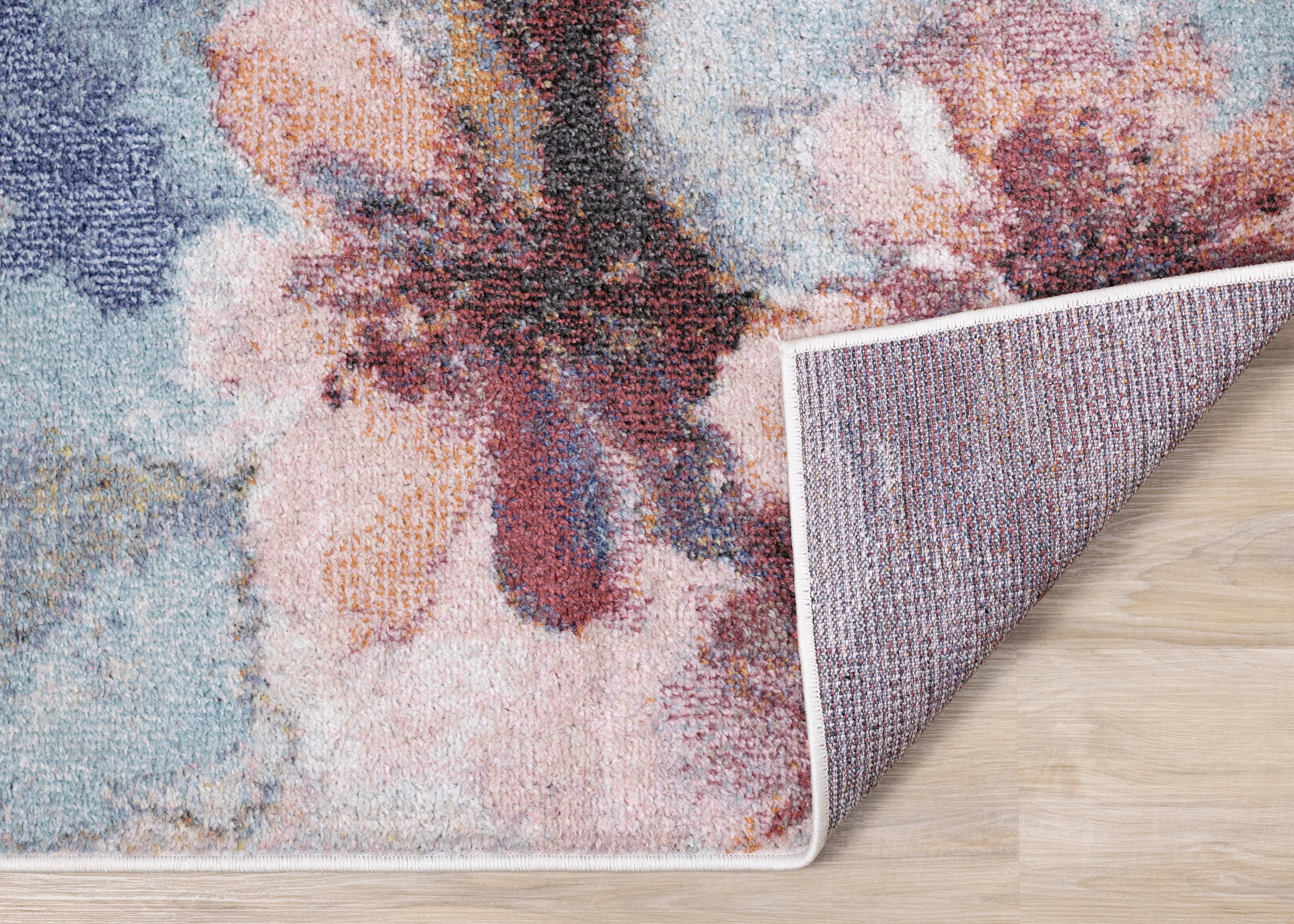 Fresco 6'7" x 9'6" Cherry Blossom Area Rug