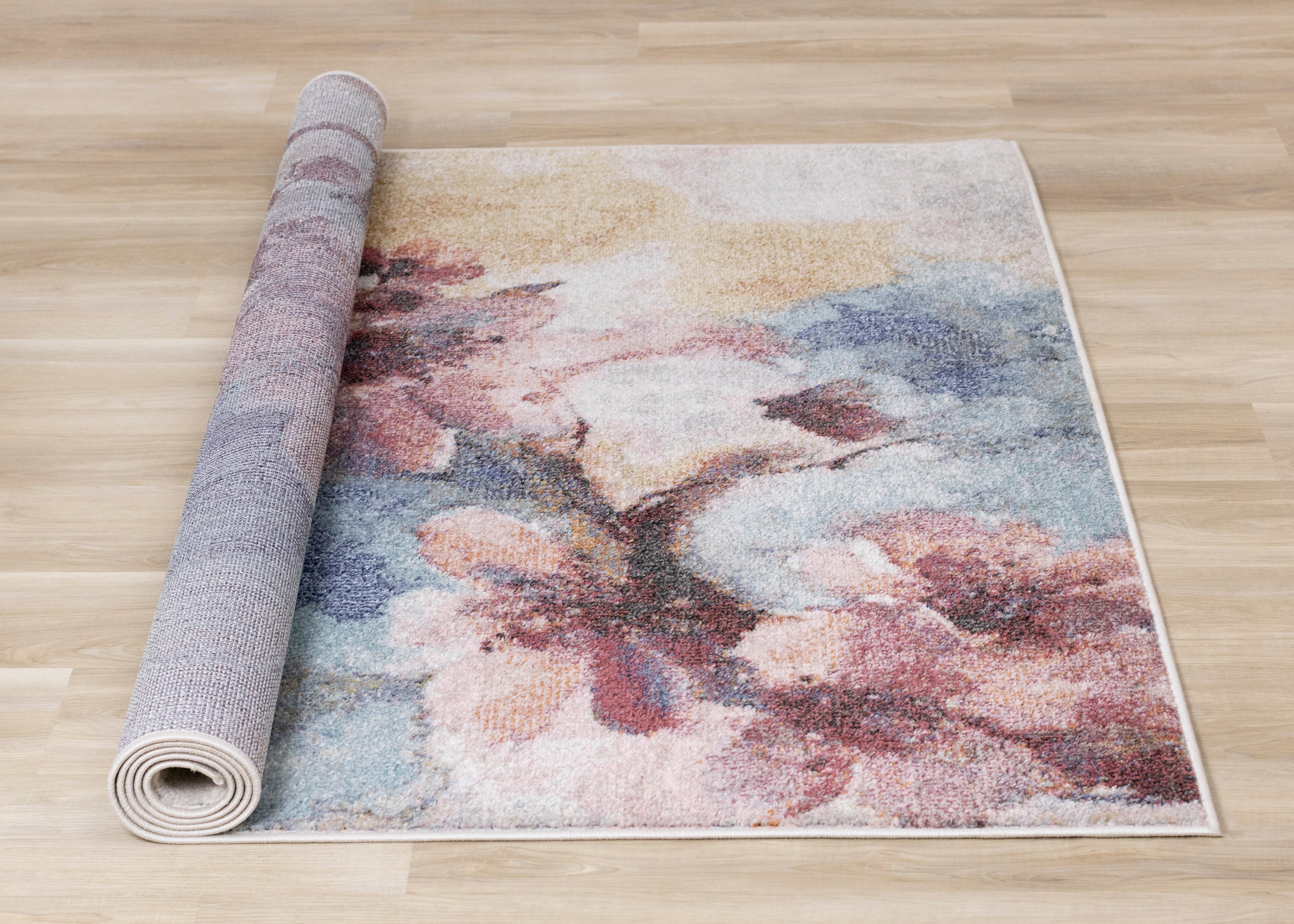 Fresco 5'3" x 7'7" Cherry Blossom Area Rug