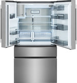 Frigidaire Professional 36" 21.4 Cu. Ft. Stainless Steel Counter-Depth 4-Door French Door Refrigerator - PRMC2290BF
