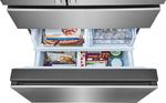 Frigidaire Professional 36" 21.4 Cu. Ft. Stainless Steel Counter-Depth 4-Door French Door Refrigerator - PRMC2290BF