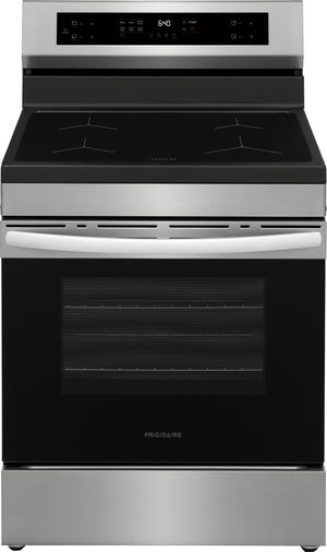 Frigidaire Cuisinière à induction 5,3 pi³ avec commande à l'arrière acier inoxydable 30 po FCRI306CAS