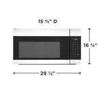 Frigidaire White Over-The-Range Microwave (1.7 Cu. Ft.) - FMOS174CBW
