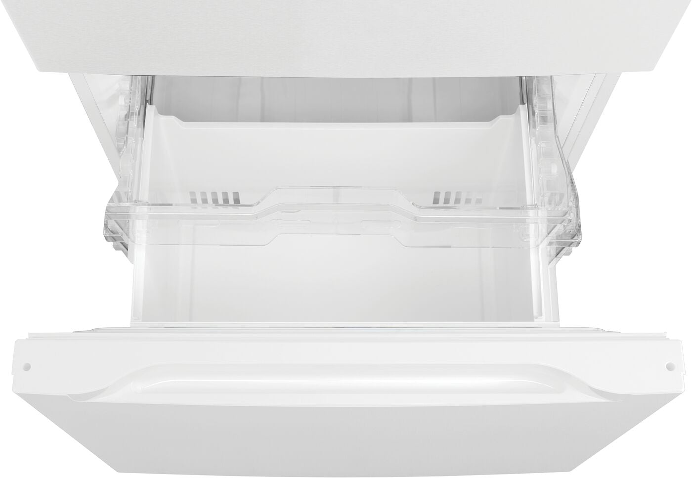 Frigidaire 30" 18.7 Cu. Ft. White Standard-Depth Bottom Freezer Refrigerator - FRBE1925AW