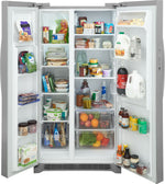 Frigidaire 36" 26.4 Cu. Ft. Stainless Steel Standard-Depth Side-by-Side Refrigerator - FRSN2610AF