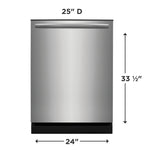 Frigidaire Gallery Stainless Steel 24" Built-In Dishwasher - GDHH4527AF