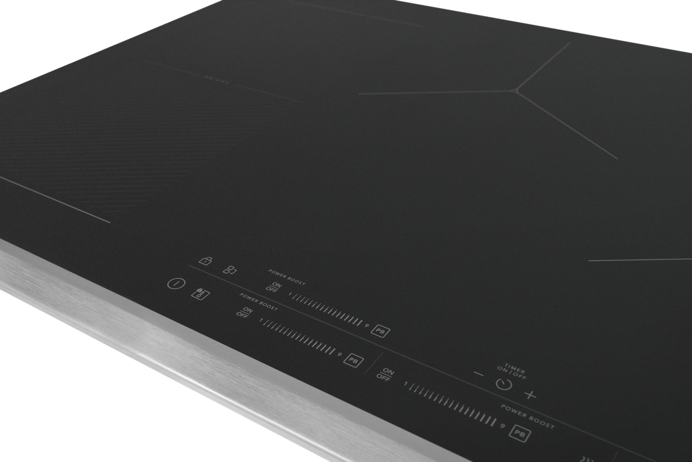 Frigidaire Gallery Stainless Steel 36" Induction Cooktop - GCCI3670BM