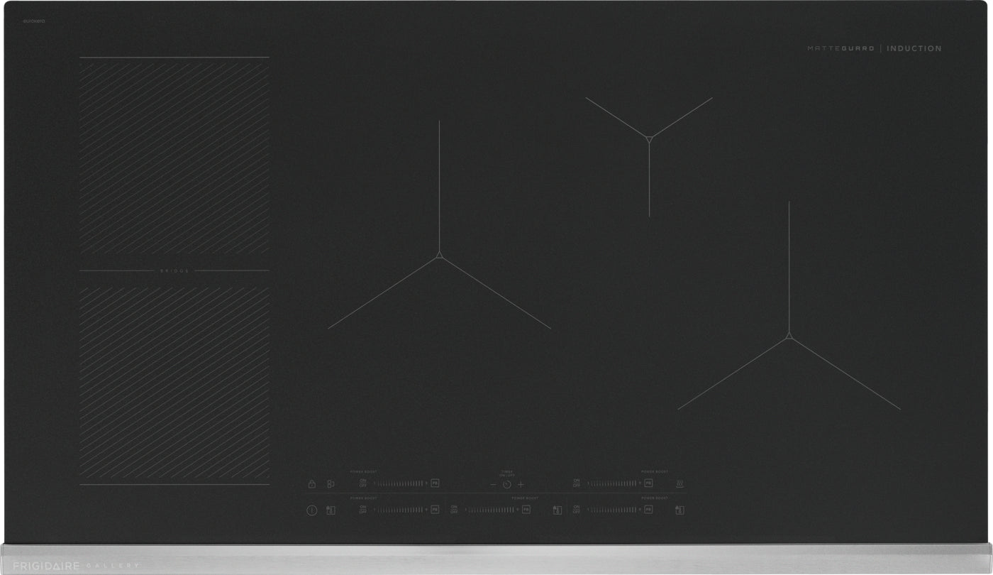 Frigidaire Gallery Stainless Steel 36" Induction Cooktop - GCCI3670BM