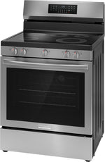 Frigidaire Gallery Smudge-Proof® Stainless Steel 30" Electric Range with Total Convection (5.3 Cu. Ft) - GCRE306CBF