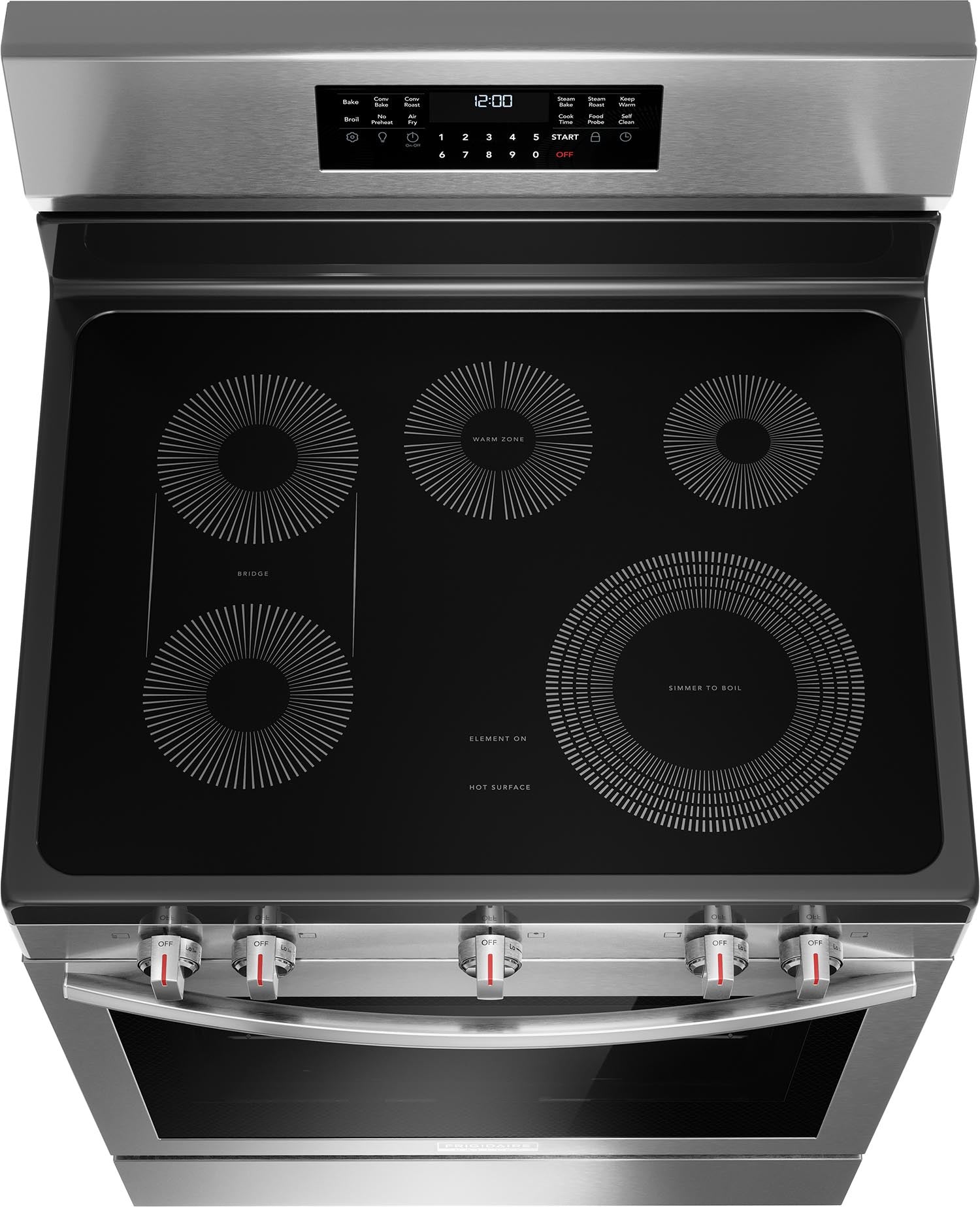 Frigidaire Gallery Smudge-Proof® Stainless Steel 30" Electric Range with Total Convection (5.3 Cu. Ft) - GCRE306CBF