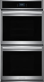Frigidaire Gallery Smudge-Proof Stainless Steel 27" Double Wall Oven with Total Convection and Air Fry (7.6 Cu.Ft.) - GCWD2767AF
