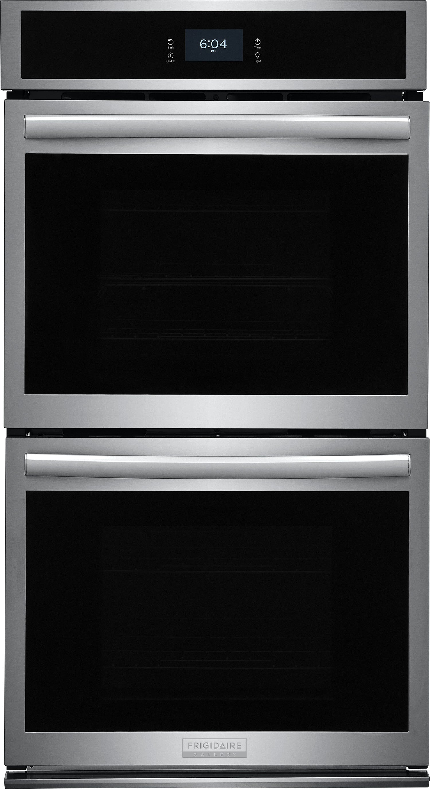 Frigidaire Gallery Smudge-Proof Stainless Steel 27" Double Wall Oven with Total Convection and Air Fry (7.6 Cu.Ft.) - GCWD2767AF