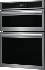 Frigidaire Gallery Smudge-Proof Stainless Steel 30" Wall Oven and Microwave Combination (1.7 Cu. Ft. / 5.3 Cu. Ft.) - GCWM3067AF