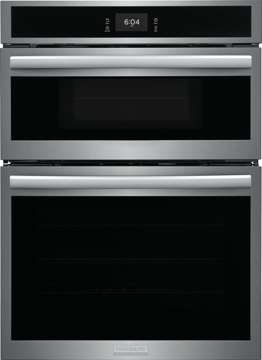 Frigidaire Gallery Smudge-Proof Stainless Steel 30" Wall Oven and Microwave Combination (1.7 Cu. Ft. / 5.3 Cu. Ft.) - GCWM3067AF