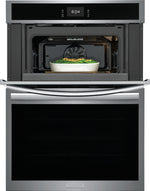 Frigidaire Gallery Smudge-Proof Stainless Steel 30" Wall Oven and Microwave Combination (1.7 Cu. Ft. / 5.3 Cu. Ft.) - GCWM3067AF