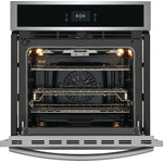 Frigidaire Gallery Smudge-Proof Stainless Steel 27" Single Wall Oven with Total Convection and Air Fry (3.8 Cu.Ft) - GCWS2767AF