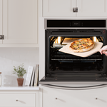 Frigidaire Gallery Stainless Steel 30" Single Electric Wall Oven with Stone-Baked Pizza (5.3 Cu. Ft.) - GCWS3070AF