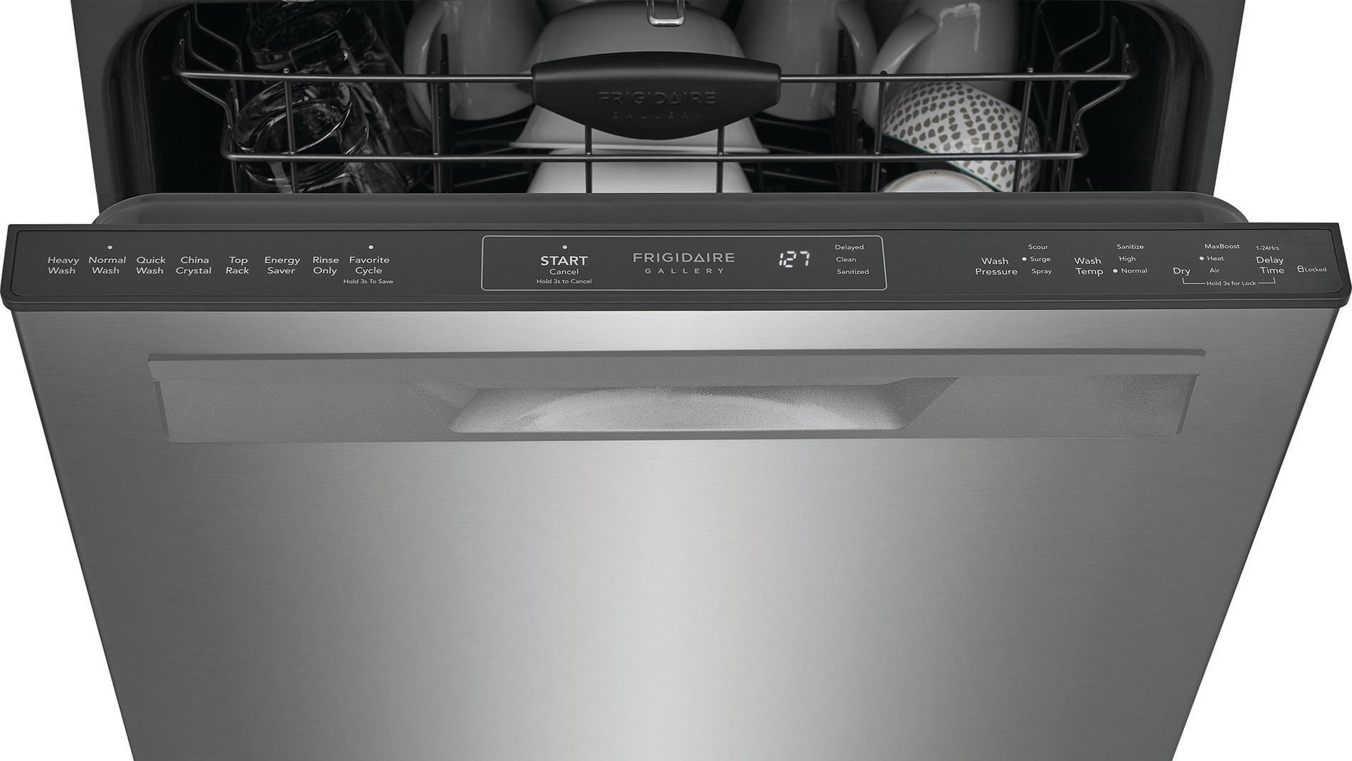 Frigidaire Gallery Smudge-Proof Stainless Steel 24" Built-In Dishwasher - GDPP4517AF