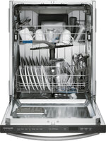 Frigidaire Gallery 24" Smudge-Proof™ Stainless Steel Dishwasher with CleanBoost™ (47 dBA) - GDSH4715AF