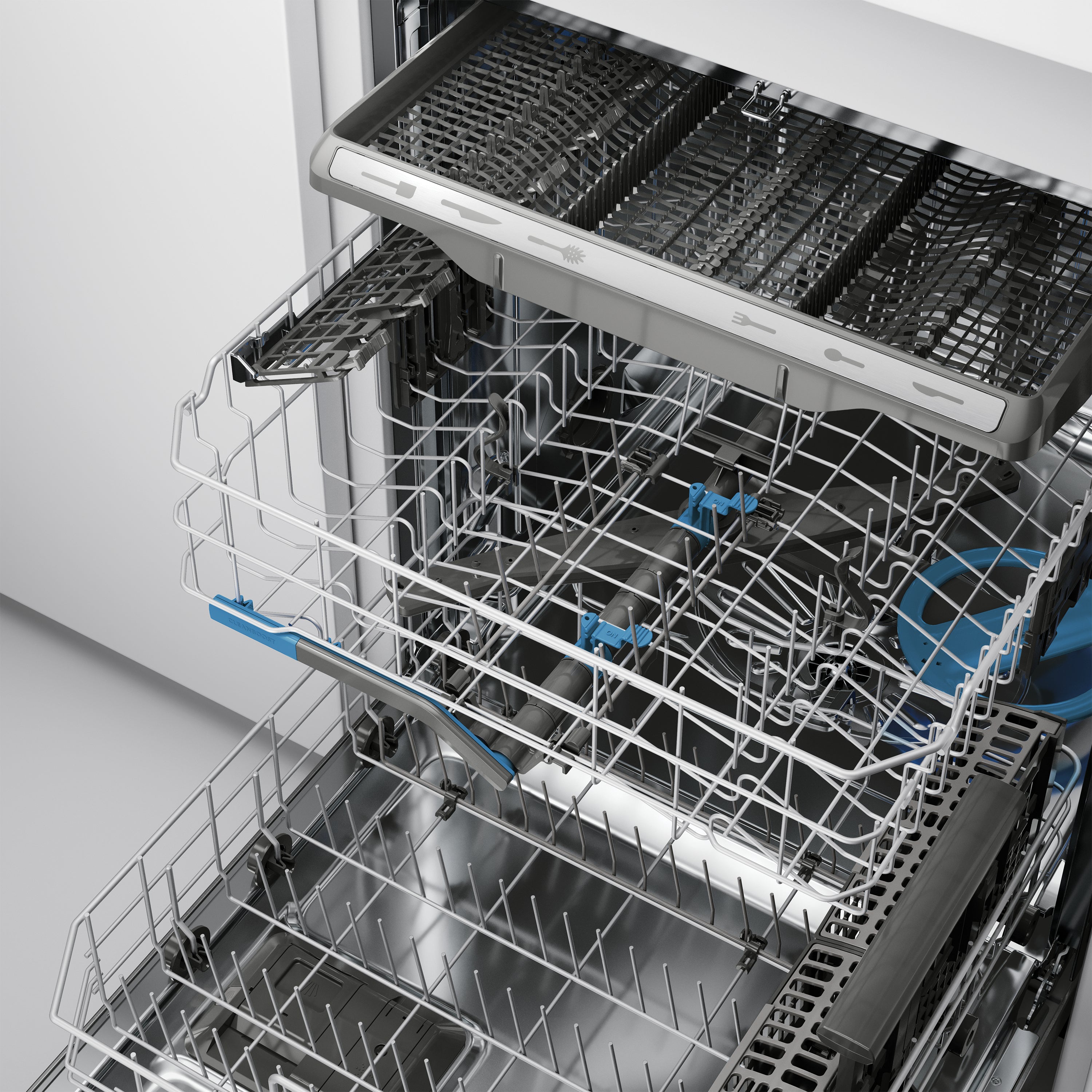 Frigidaire Gallery Stainless Steel Tub 24 "Built-In Dishwasher with CleanBoost® Technology - GDSP4735AF
