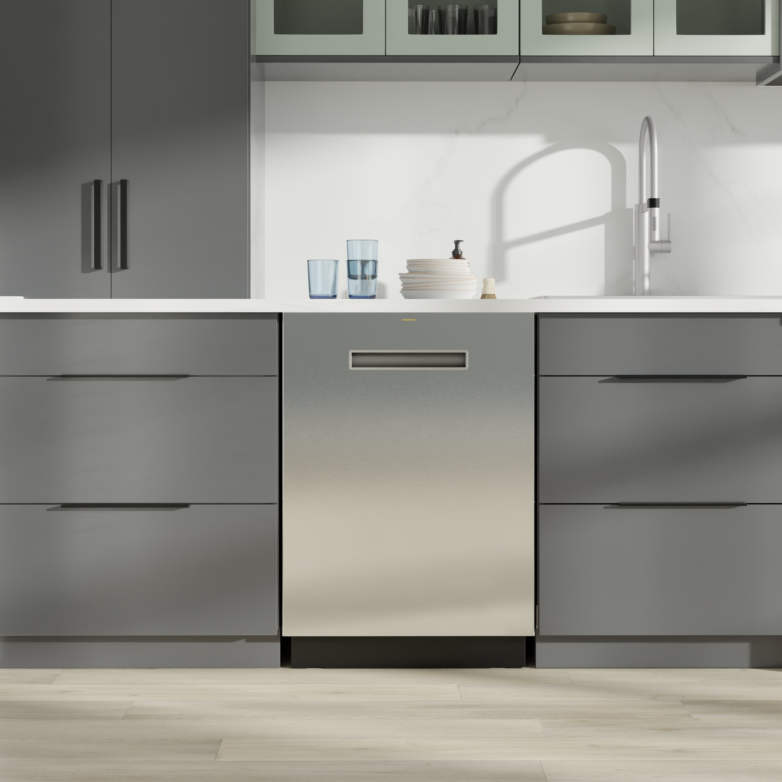 GE Profile Fingerprint Resistant Stainless Steel Smart Dishwasher with Auto Open Dry (42 dBA) – PBT700SSVFS