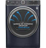 GE Sapphire Blue Front Load Washer with SmartDispense™ and UltraFresh Vent System with OdorBlock™ (5.8 Cu. Ft.) - GFW850SPNRS