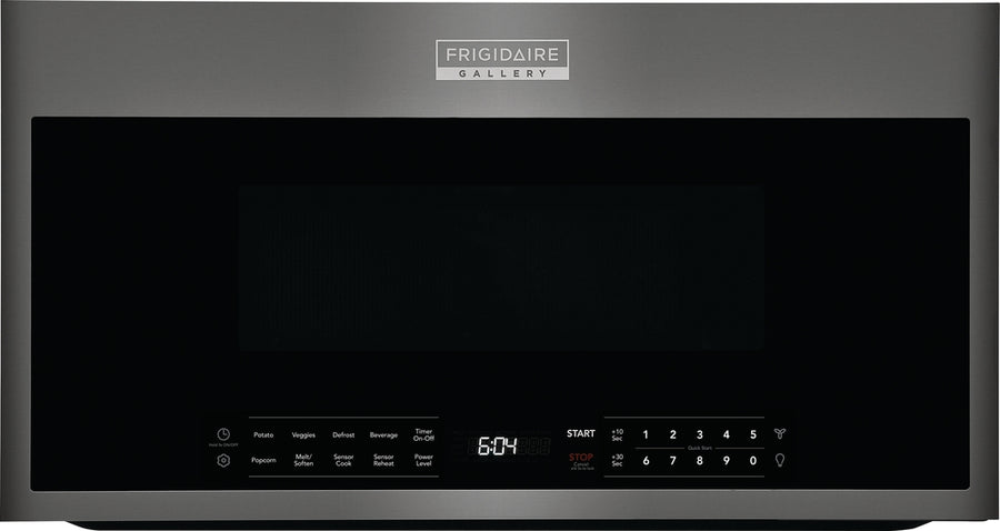 Frigidaire Gallery Smudge-Proof® Black Stainless Steel Over-The-Range Microwave with Sensor Cook (1.9 Cu. Ft.) - GMOS1964AD