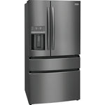Frigidaire Gallery Smudge-Proof® Black Stainless Steel	Counter-Depth 4-Door French Refrigerator (21.5 Cu. Ft.) - GRMC2273CD