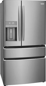Frigidaire Gallery 36" 26.3 Cu. Ft. Smudge-Proof® Stainless Steel 4-Door French Door Refrigerator - GRMS2773AF