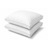 Cotton House 2 Pack 100% Cotton Gusseted Queen Pillow